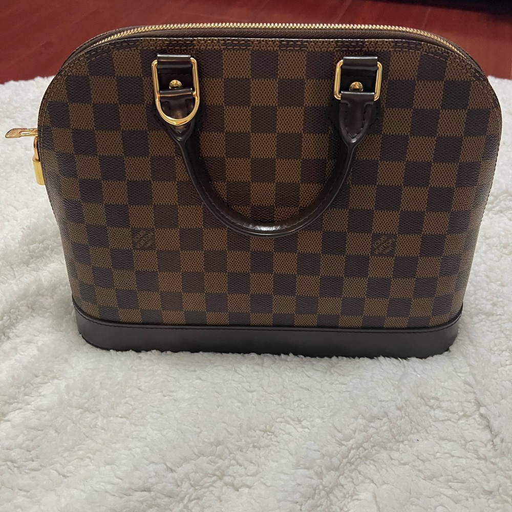 Louis Vuitton Brown Damier Ebene Satchel